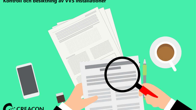 Kontroll och besiktning av VVS installation